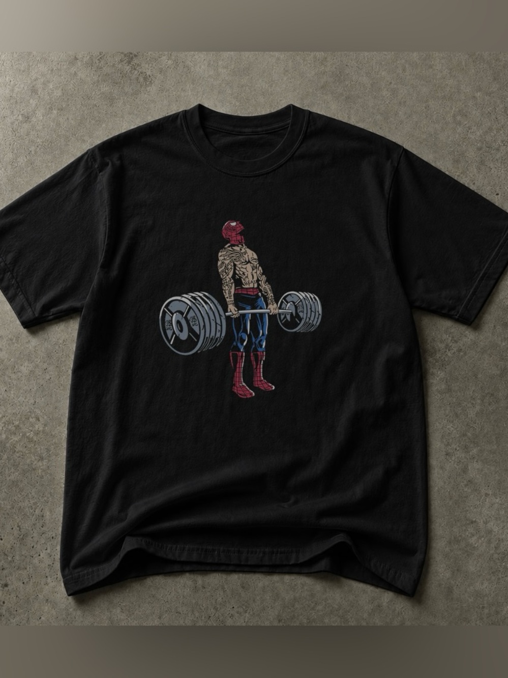 Spider Man Gym-workout Graphic tee